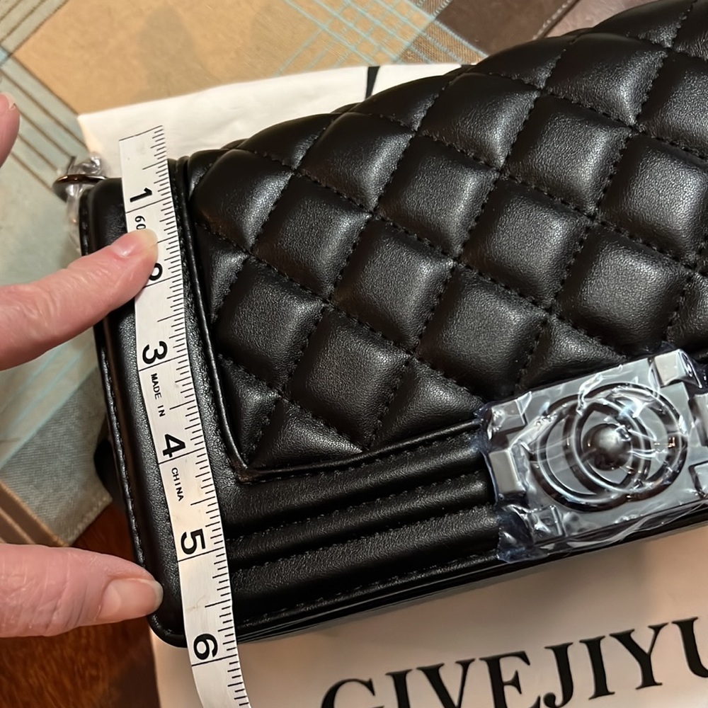 Brand New Black GIVEJIYU Handbag - Picture 5 of 6